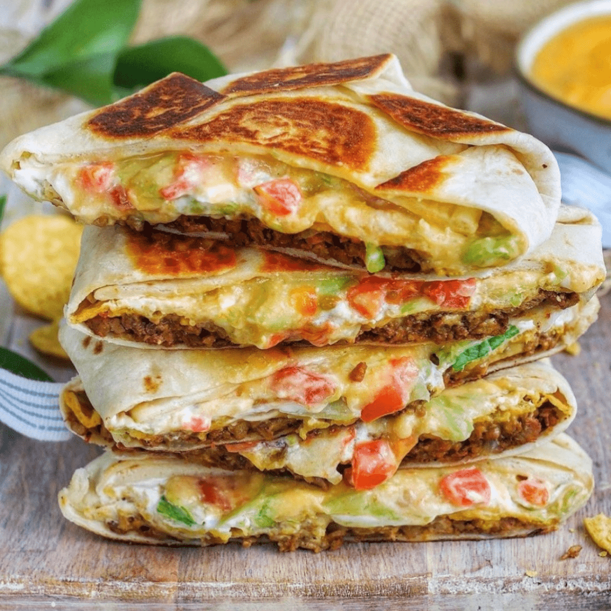 Vegan Crunchwrap Supreme - Plantifully Based