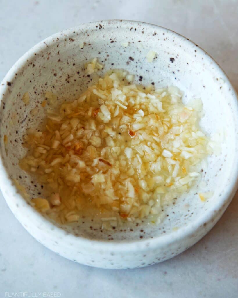 minced onions rehydrated for vegan big mac