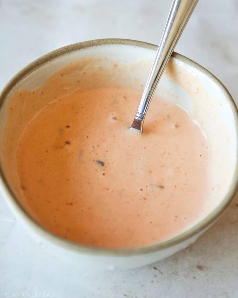 vegan big mac sauce for vegan big mac