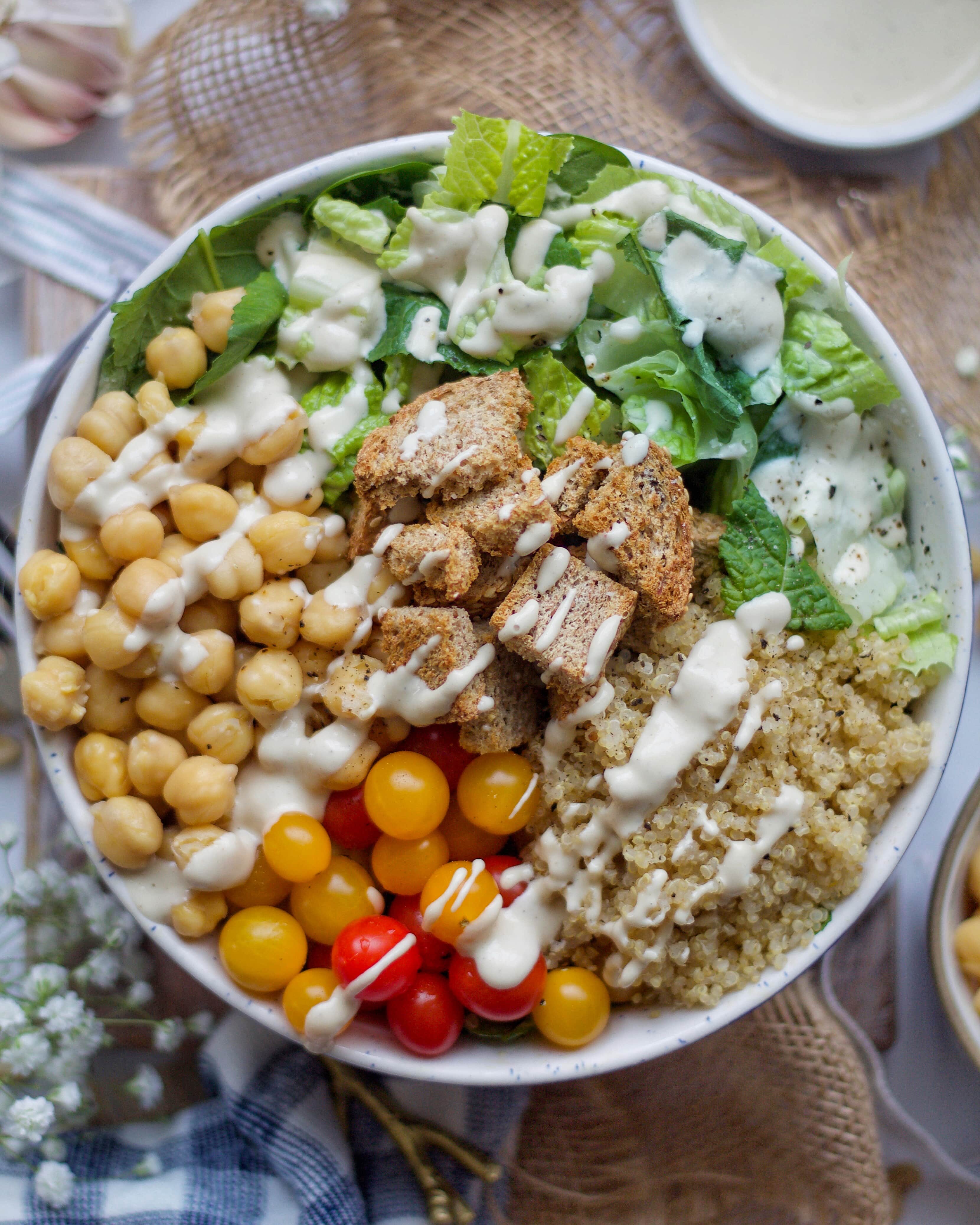 Vegan Caesar Salad: A Fresh Start With the Forks Over Knives Meal ...