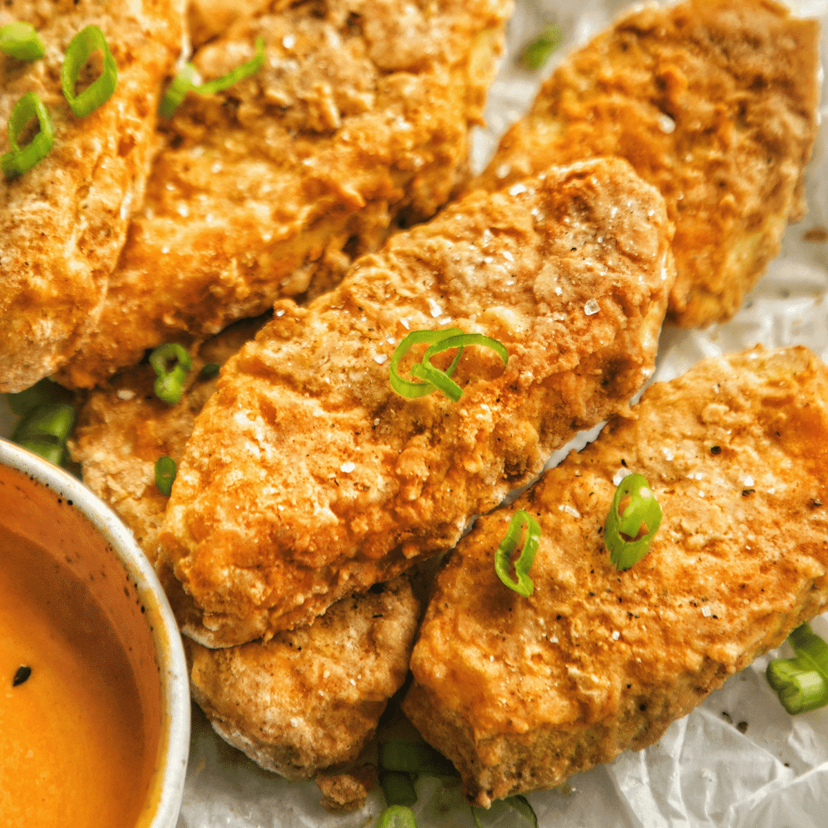 Amazing Air Fried Vegan Chick'n Tenders - Plantifully Based