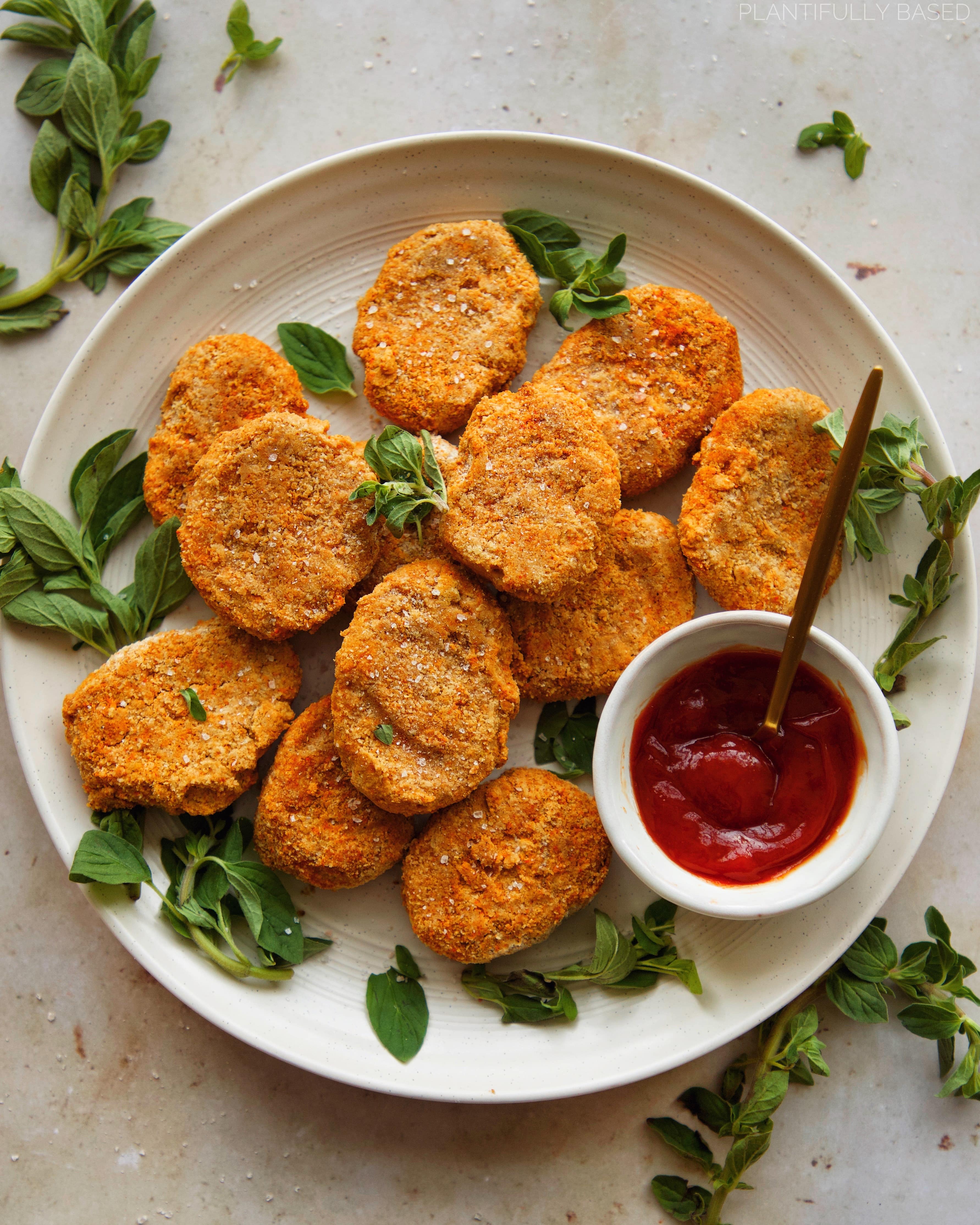 Easy Chickpea Nuggets
