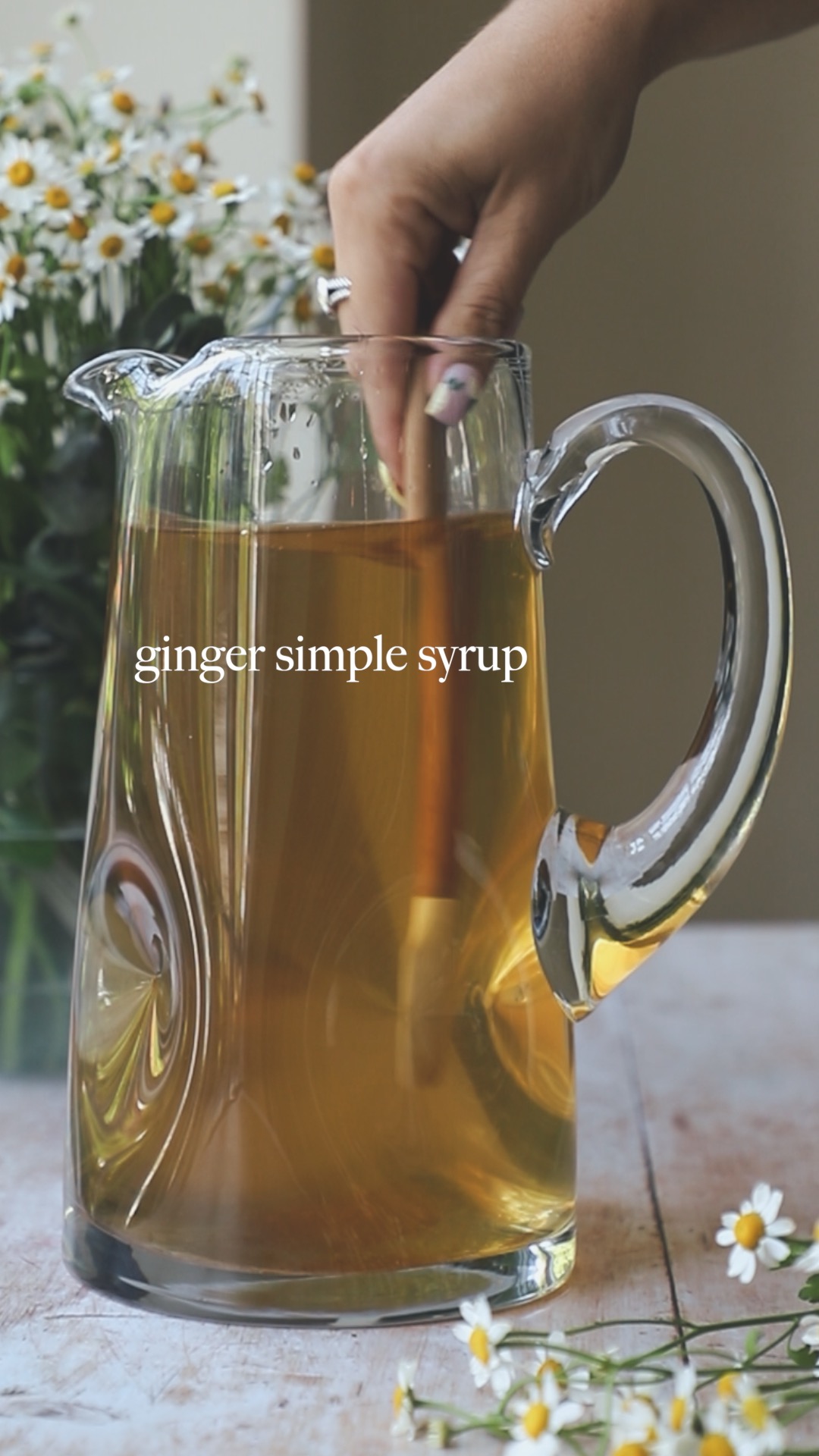 Ginger Peach Iced Green Tea - Flavour and Savour