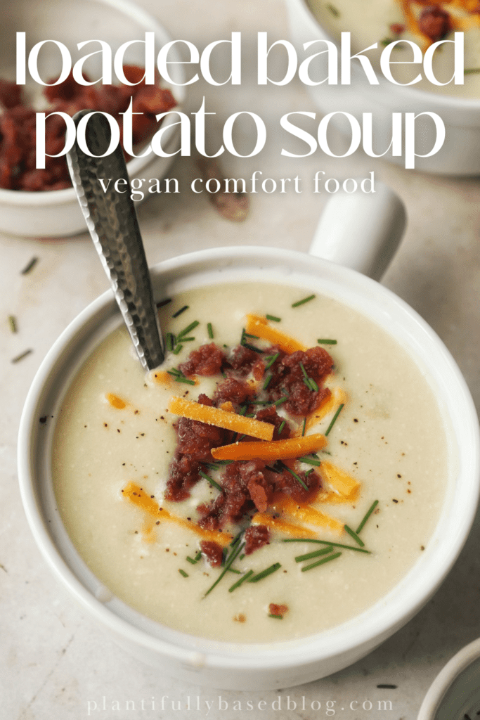 Baked Potato Soup (Vegetarian Option) - Good Food Stories