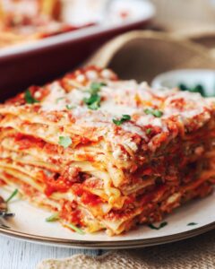 The Best Vegan Lasagna - Plantifully Based