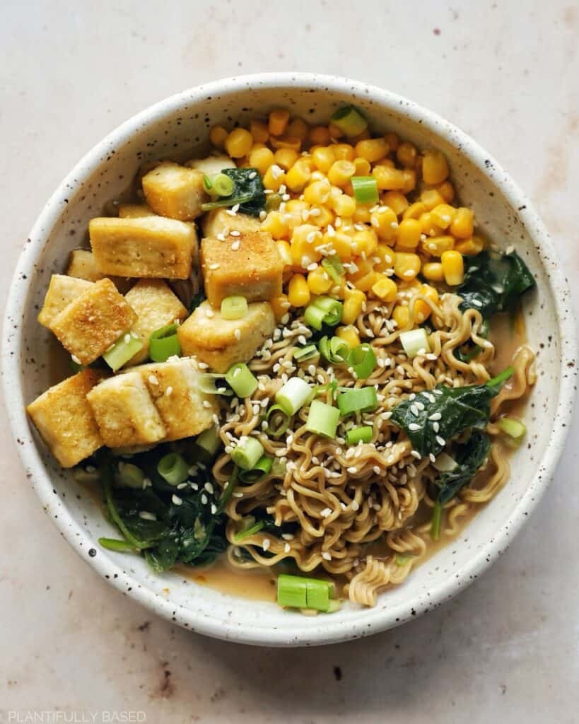 Asian Inspired Peanut Butter Noodles - Instant Pot - Veggie Fun