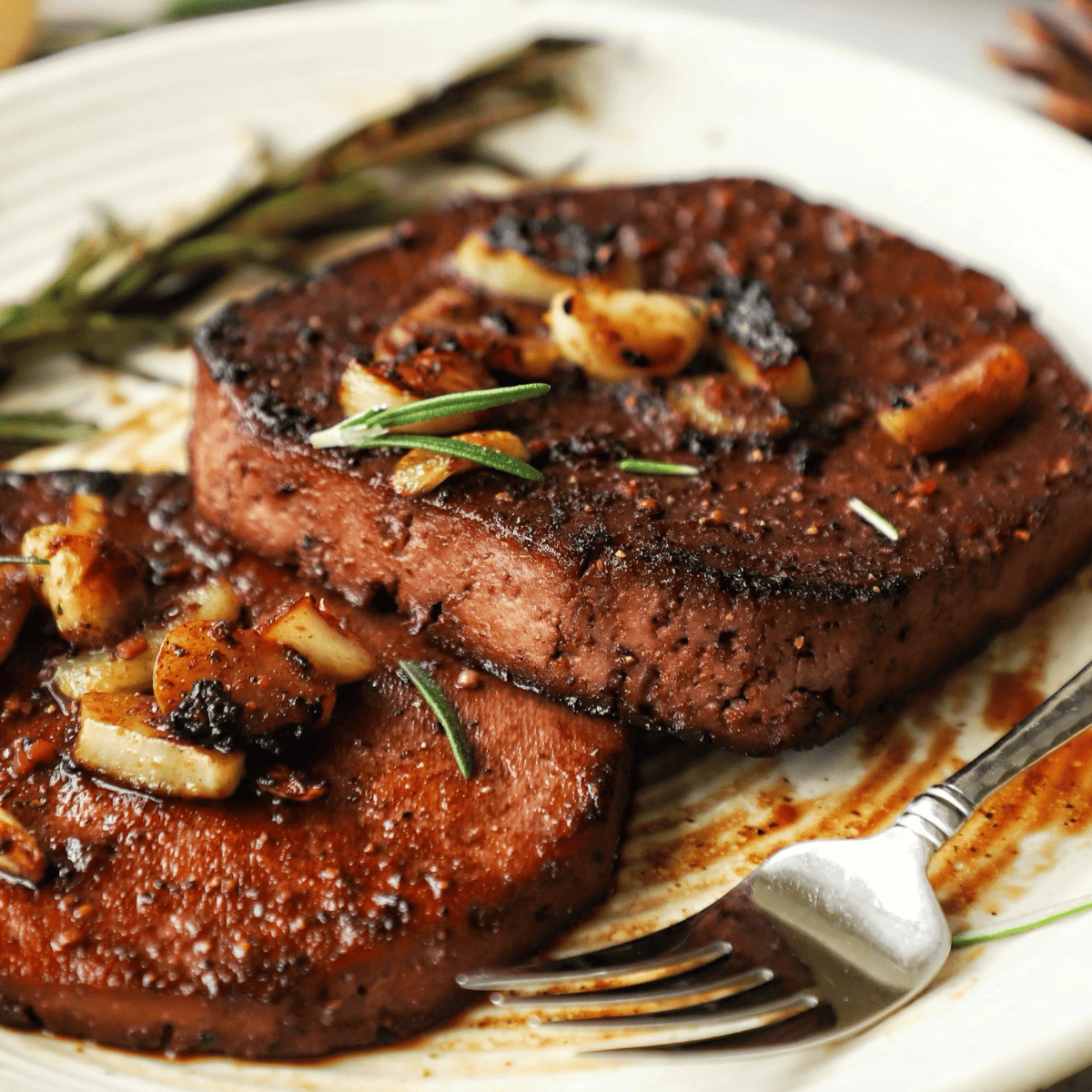 Easy Grilled Beef Steak with Garlic Butter Foreman Grill Recipe
