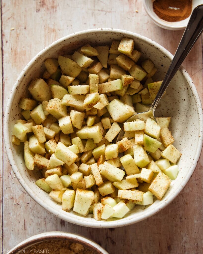 images of apples chopped up