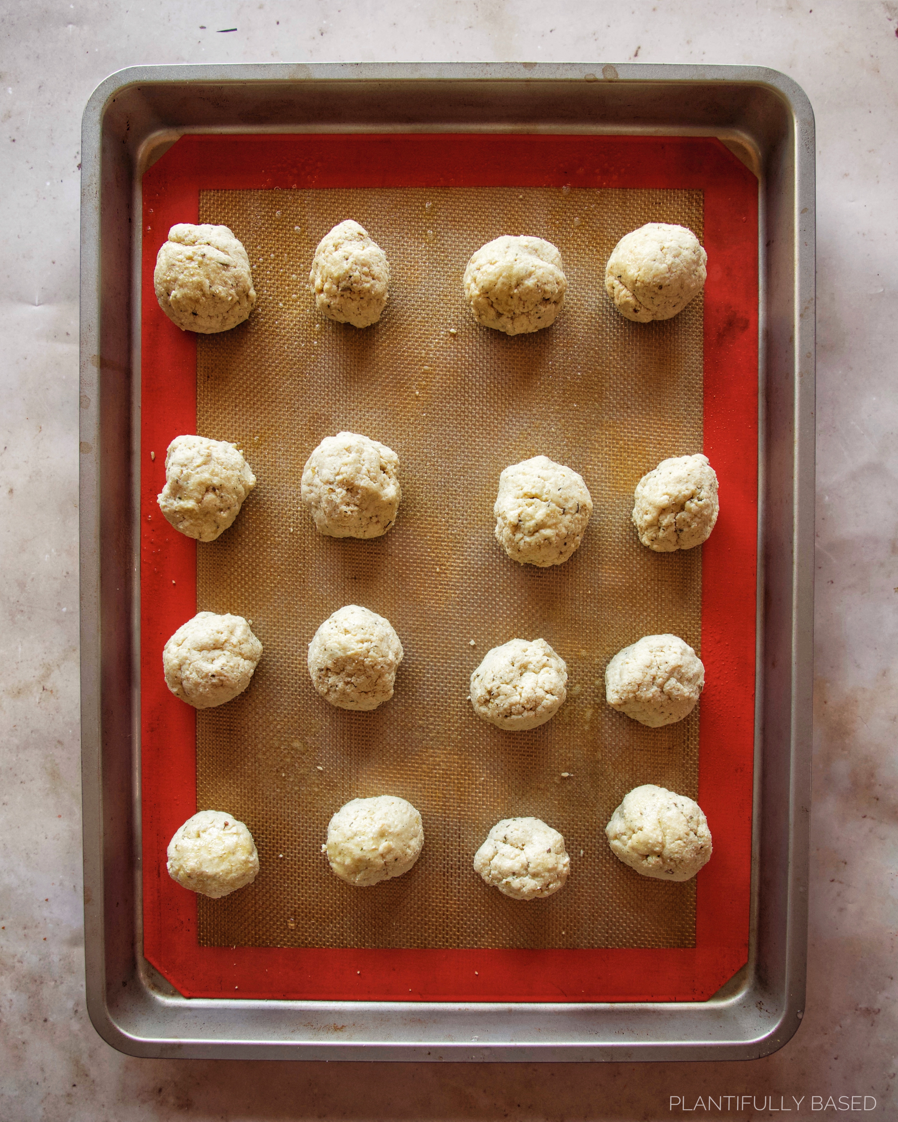 vegan turkey meatballs rolled out
