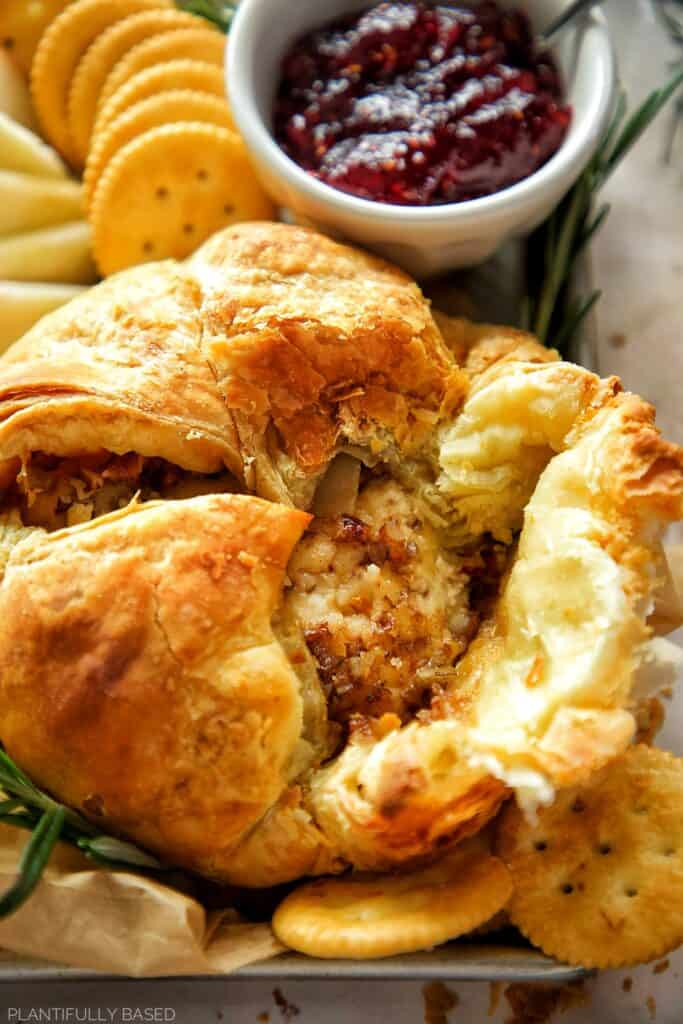 vegan baked brie