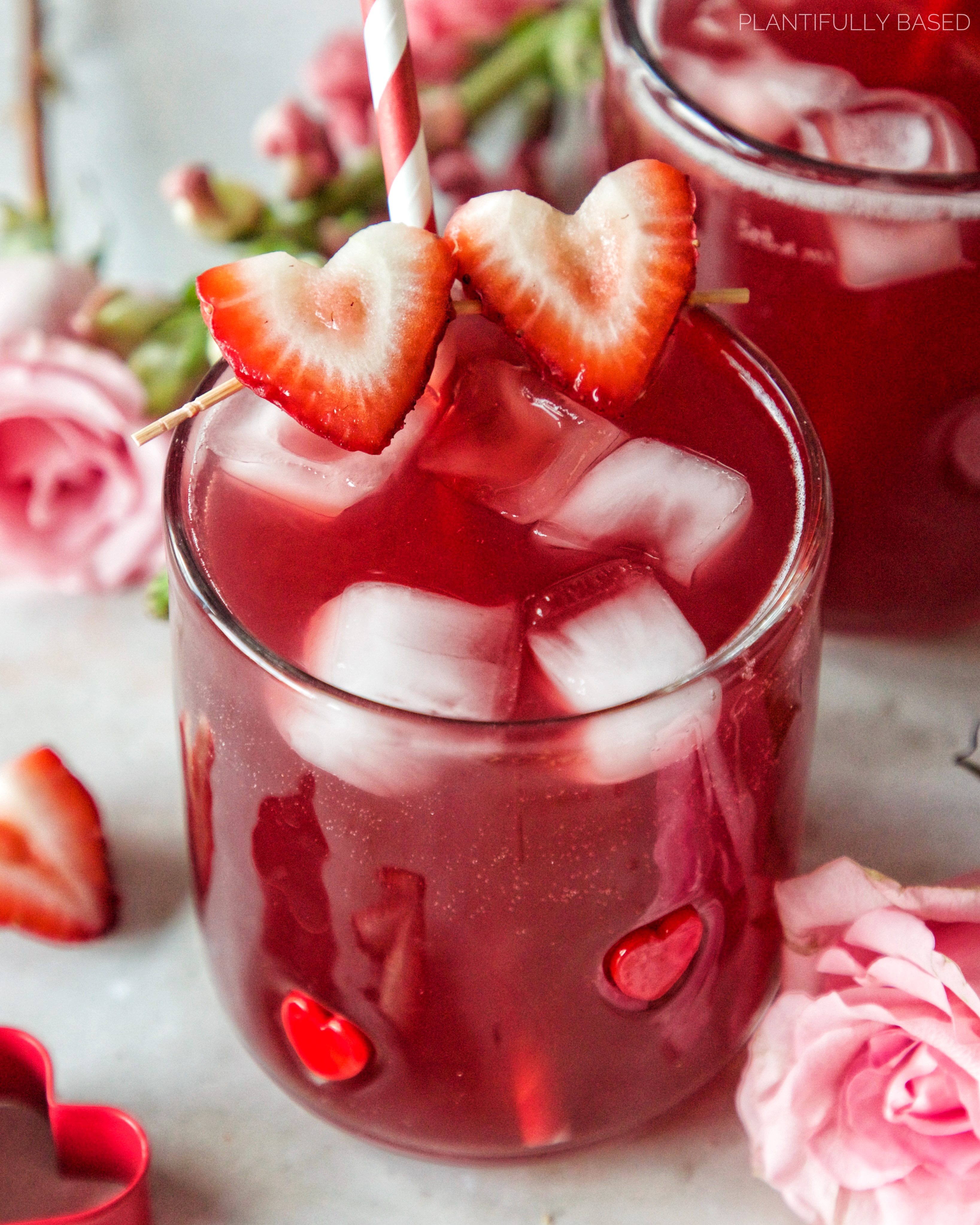 valentine's day mocktail
