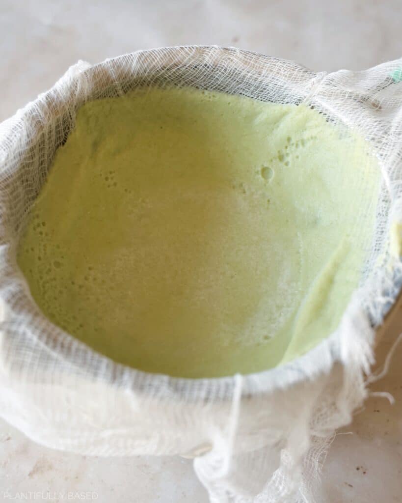 image of edamame pulp