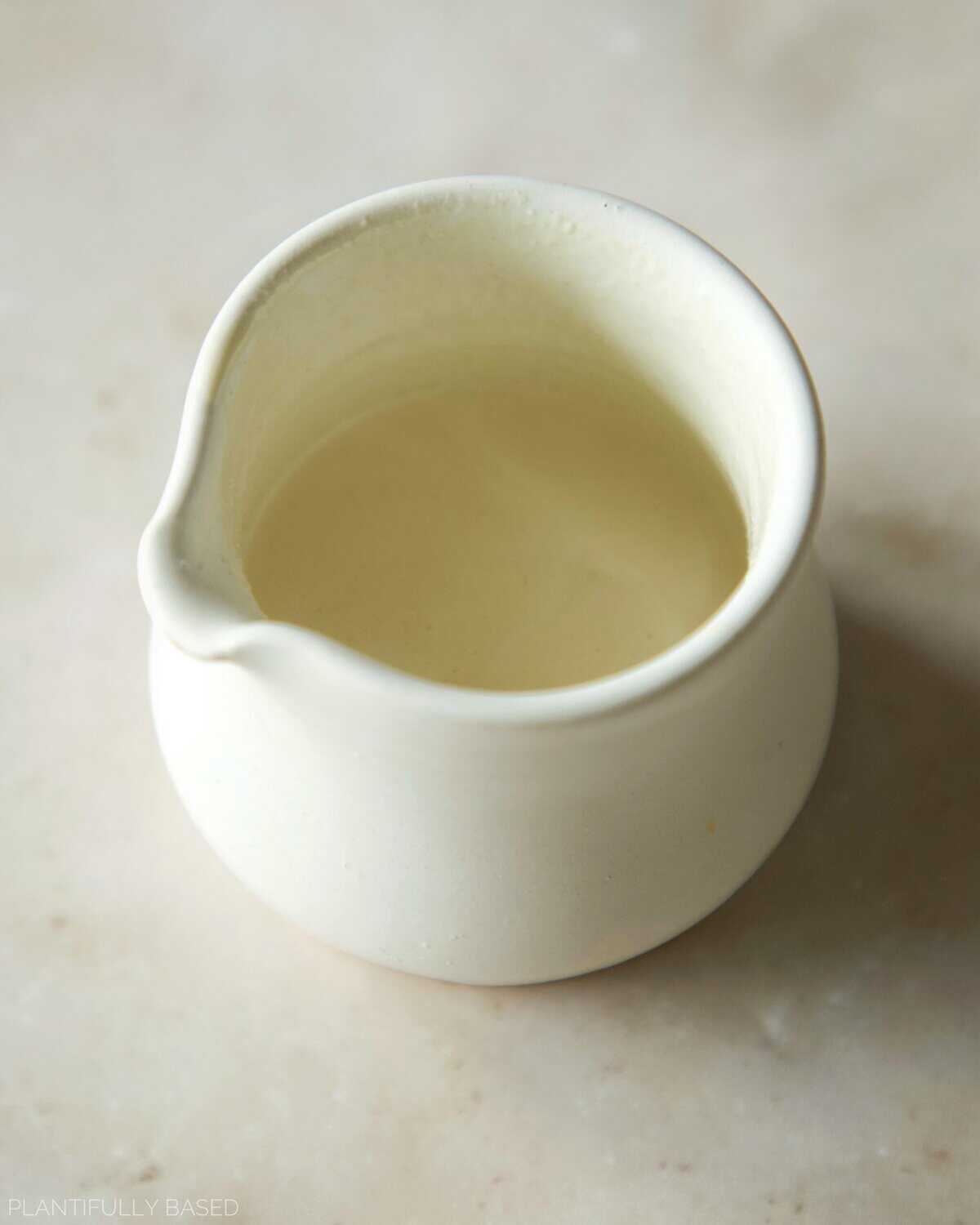 Half Simple Easy Vegan Half & Half Recipe (2 Ingredients) - Plantifully Based