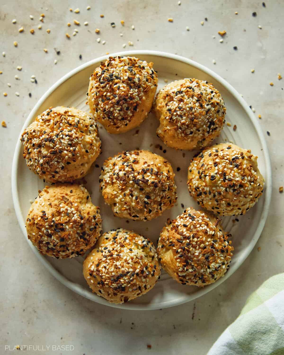high protein bagel bites