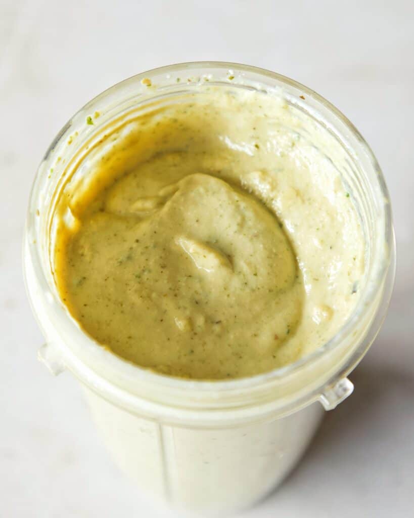 creamy zucchini sauce