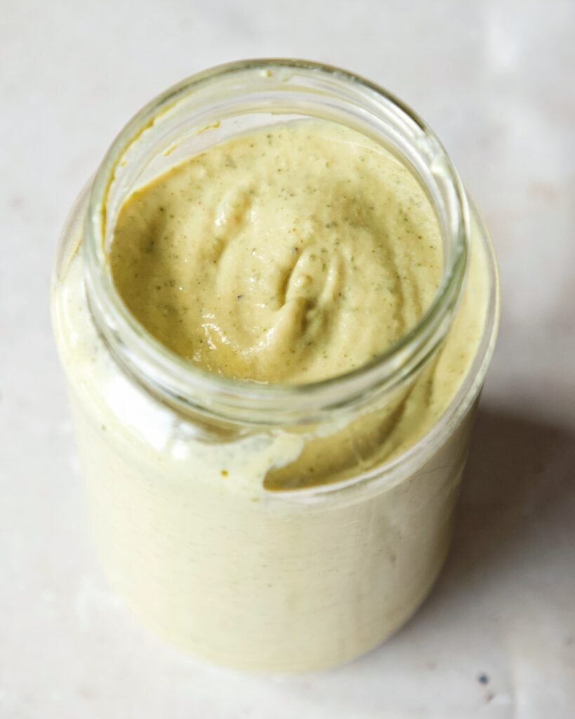 creamy zucchini sauce