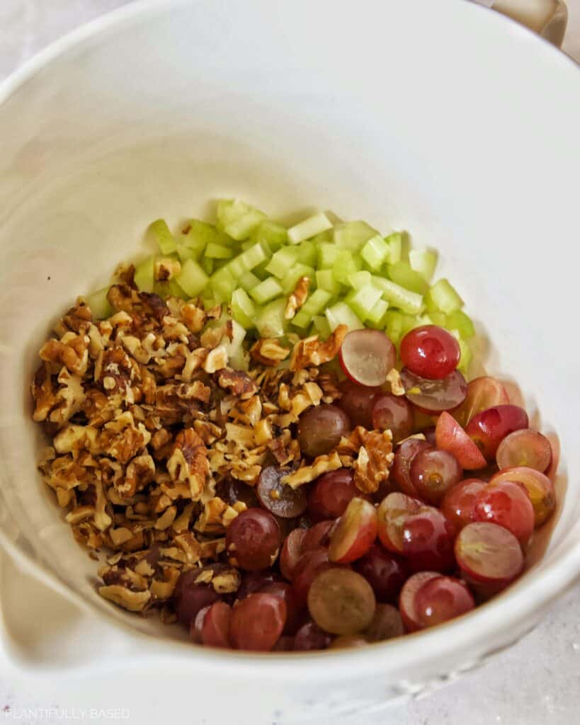 mix ins for Vegan Waldorf "Chicken" Salad