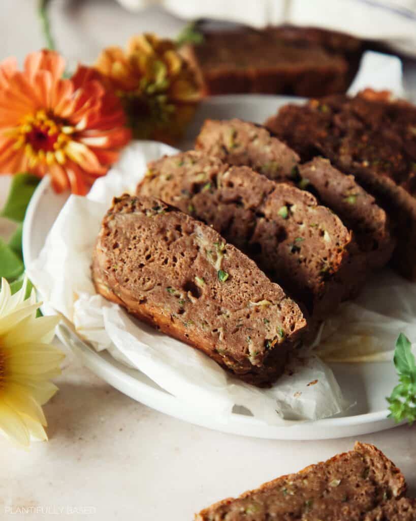 high protein zucchini bread