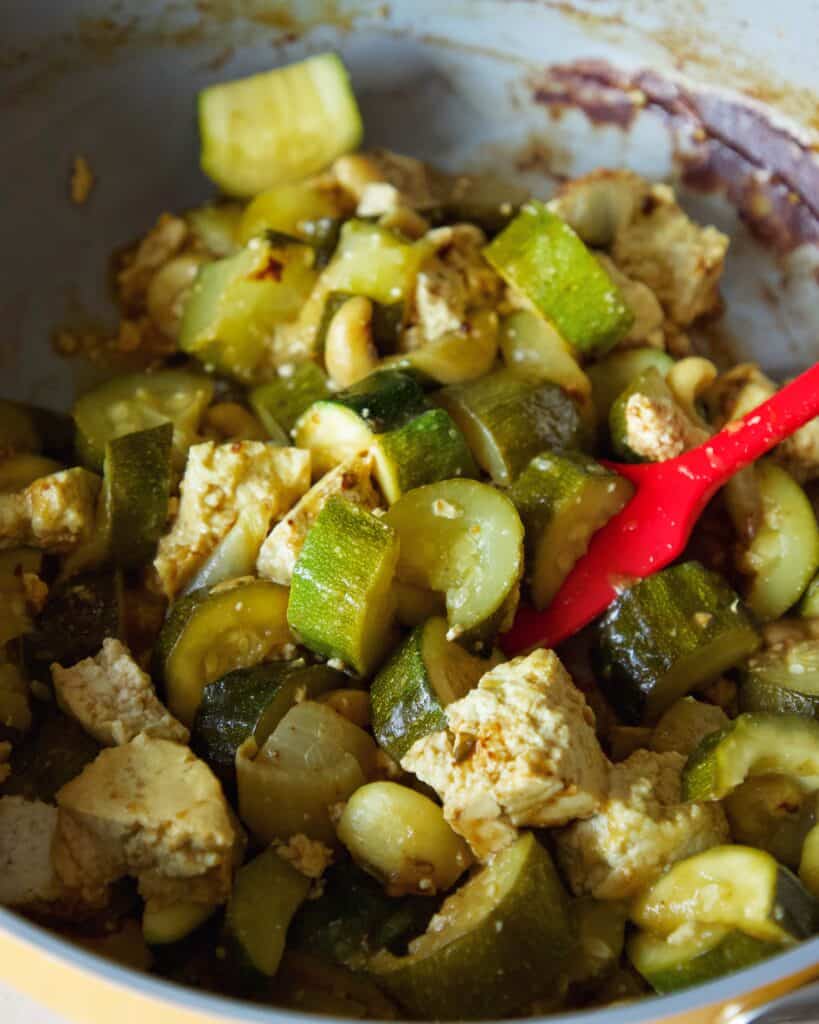 creamy zucchini sauce