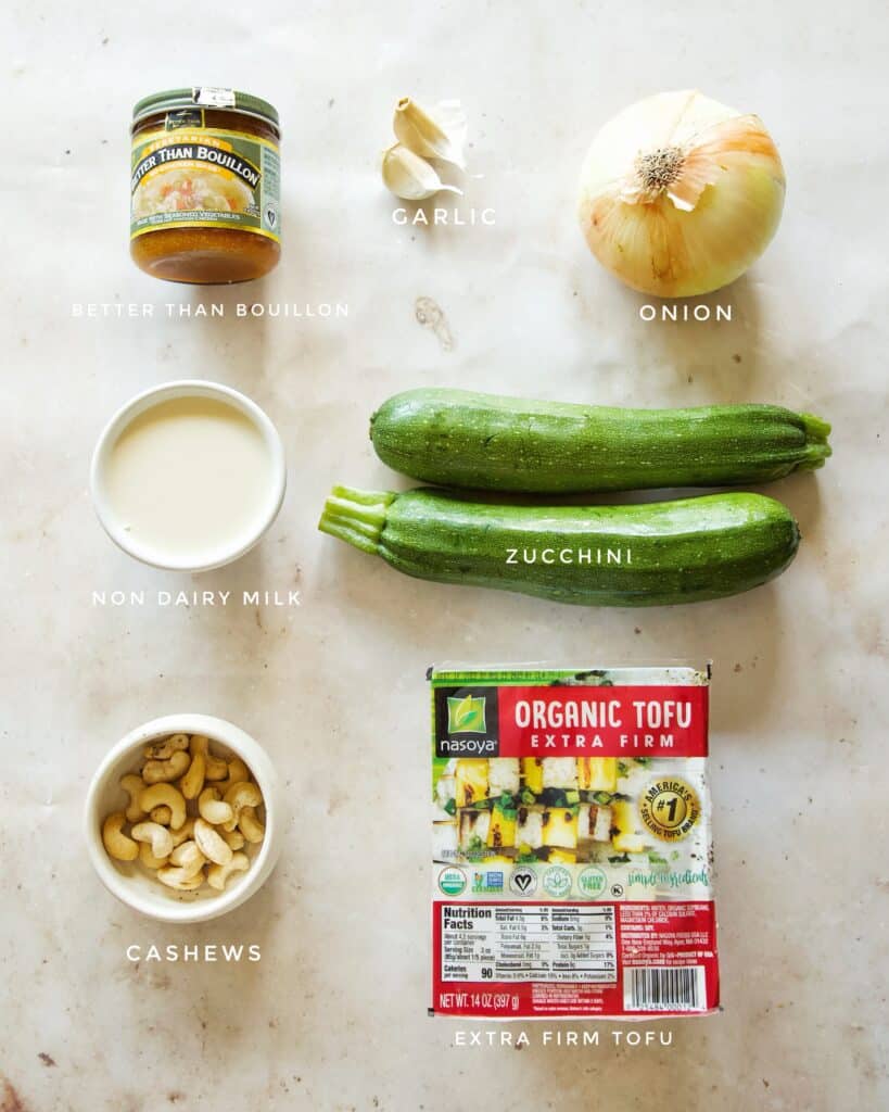 creamy zucchini sauce