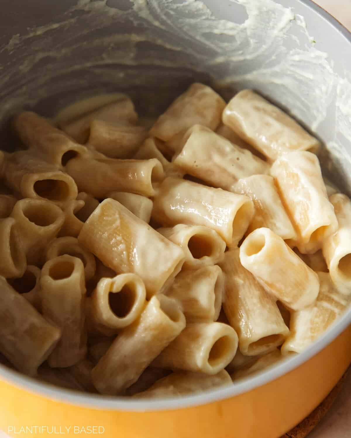 pasta with Creamy Corn Sauce