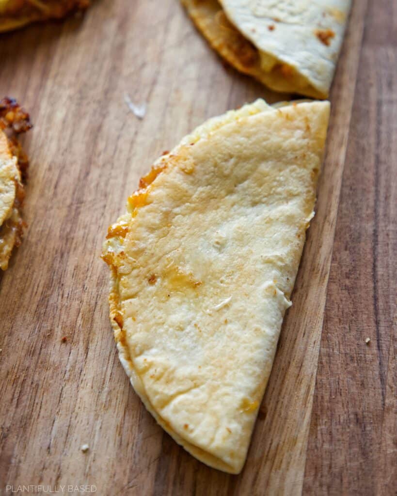 Vegan Crispy Corn & Tofu Tacos