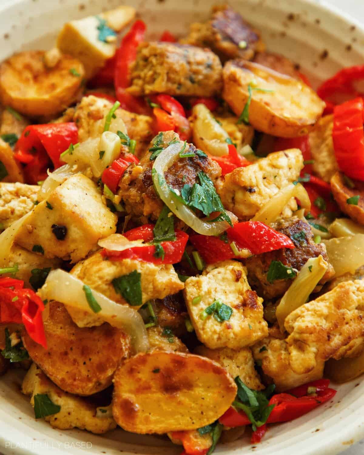 Vegan Chicken Scarpariello