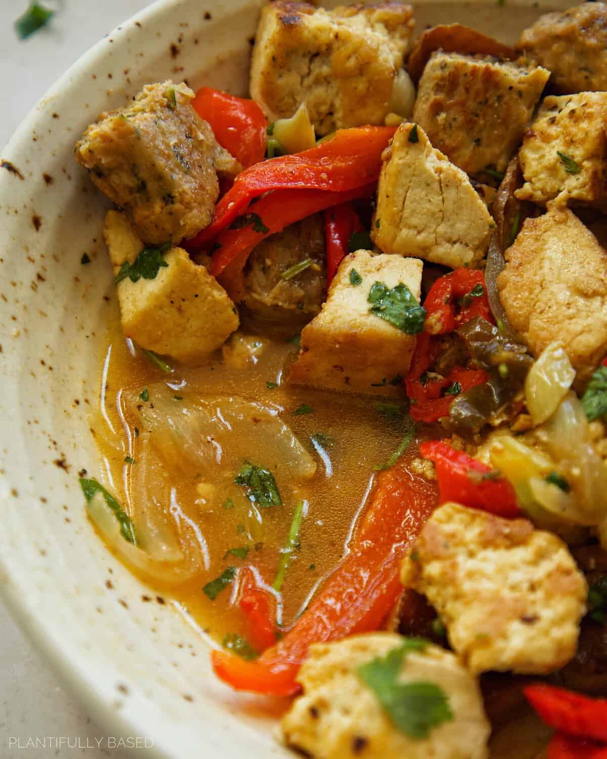 Vegan Chicken Scarpariello