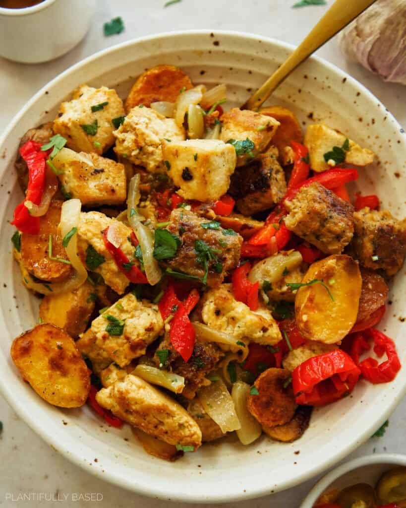 Vegan Chicken Scarpariello