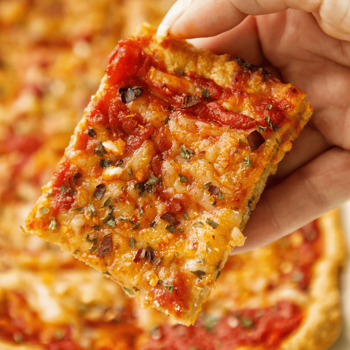 Protein Pizza Recipe (Vegan)