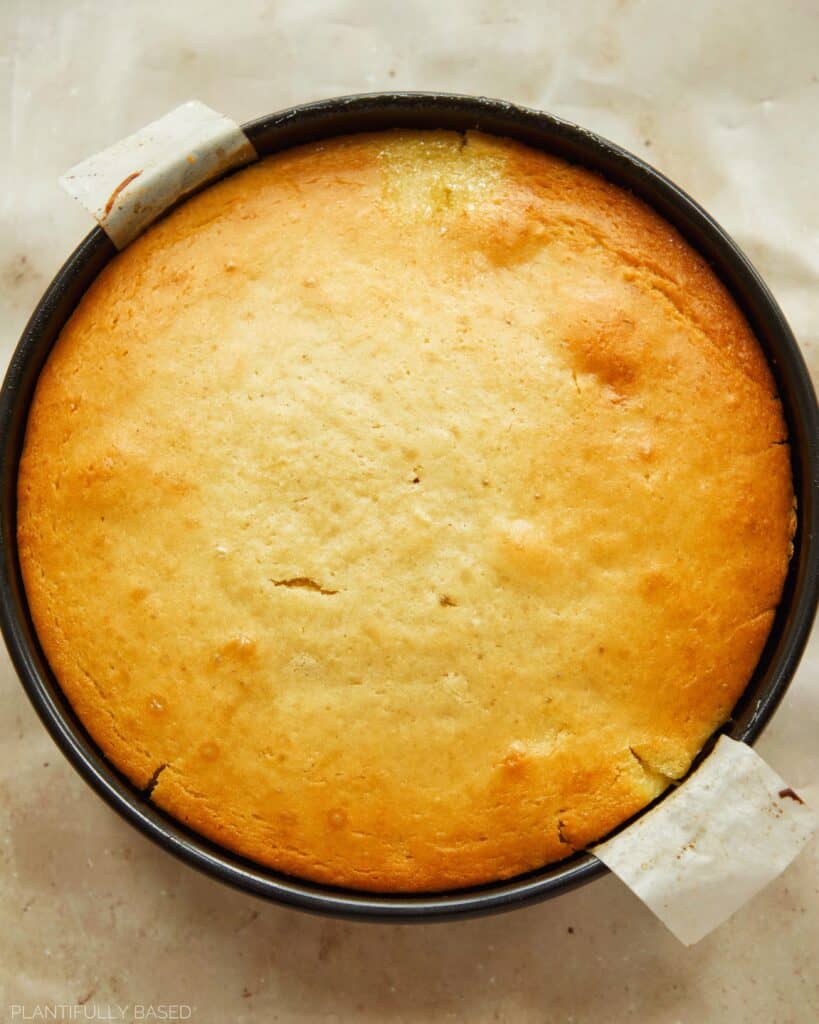 upside down orange olive oil cake