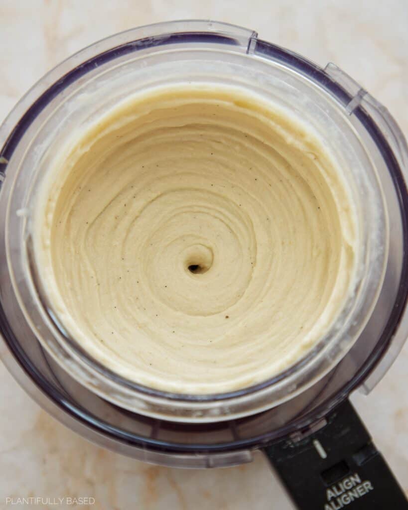 High Protein Vegan Vanilla Ninja Creami after another spin on light ice cream