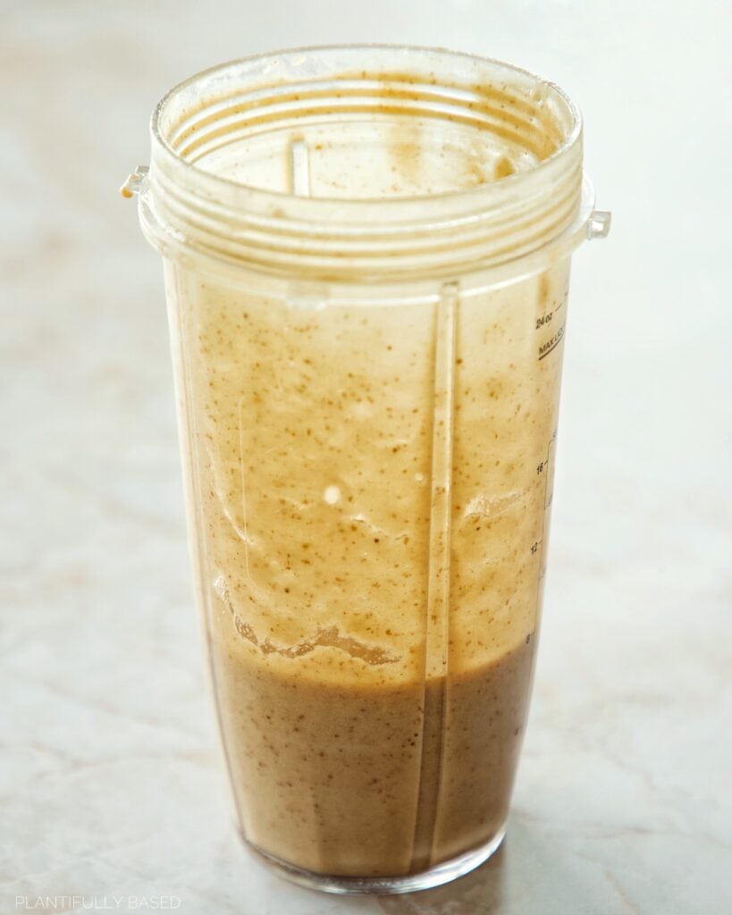 dates blended with aquafaba