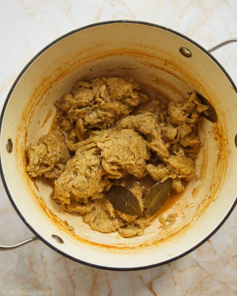boiling the seitan