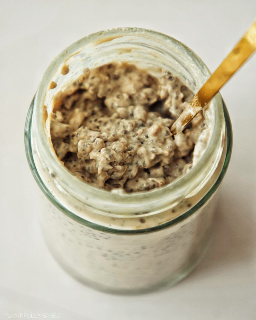 chia seeds birdseye view