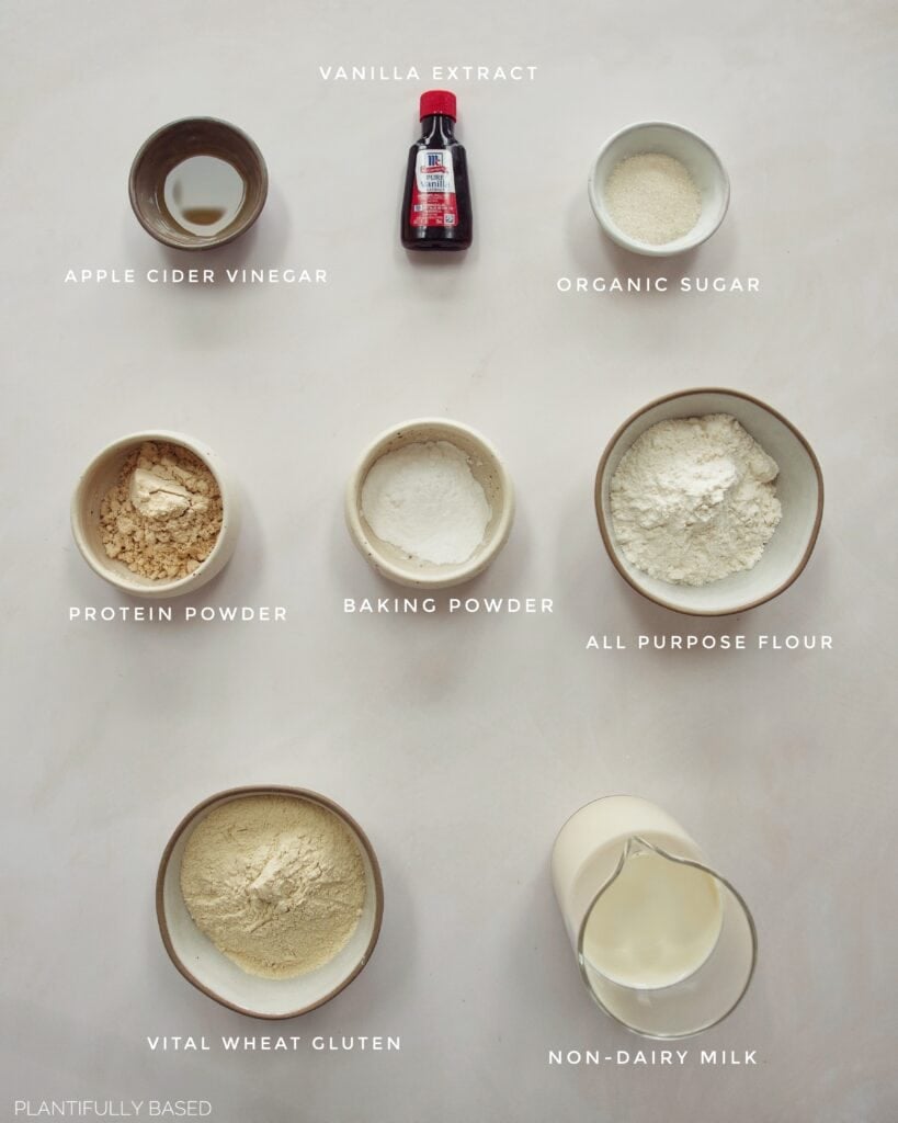 ingredients for high protein pancakes