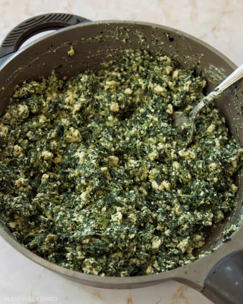 spinach mixture