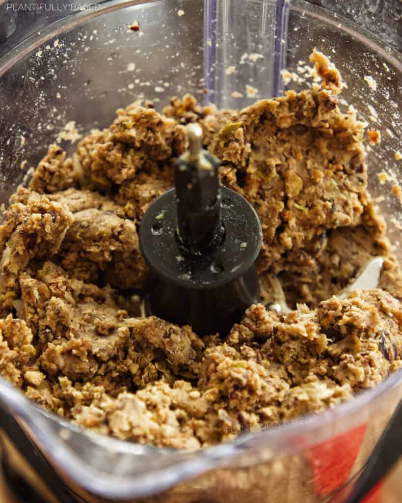 veggie burger mixture