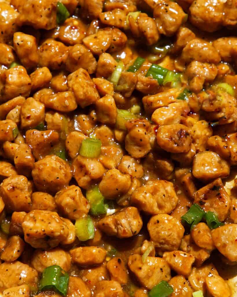 vegan sesame chicken