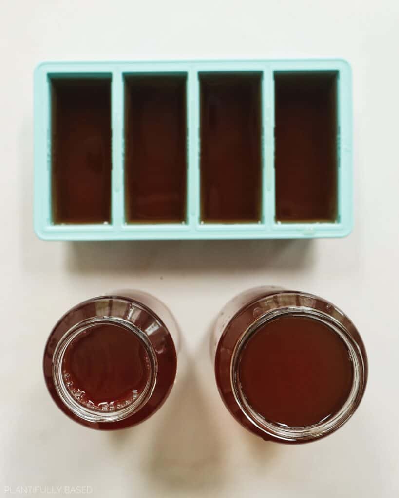 Easy Homemade Vegetable Broth from Scraps (Veggie Scrap Broth)