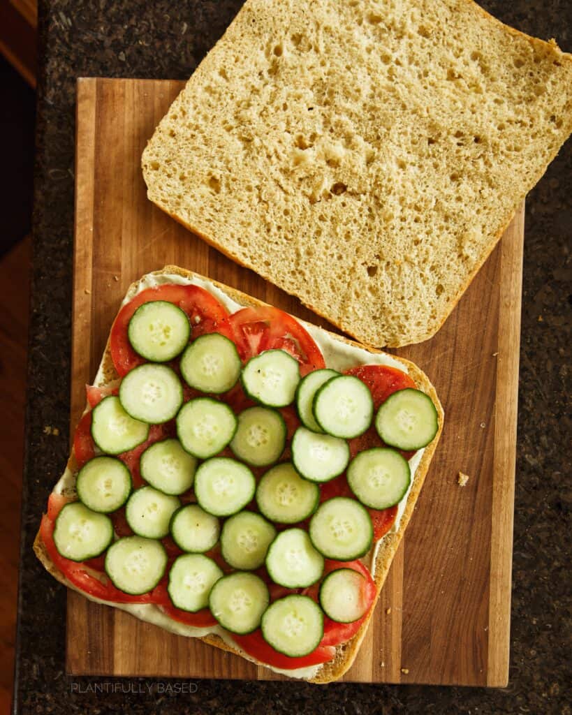 assembling sandwich