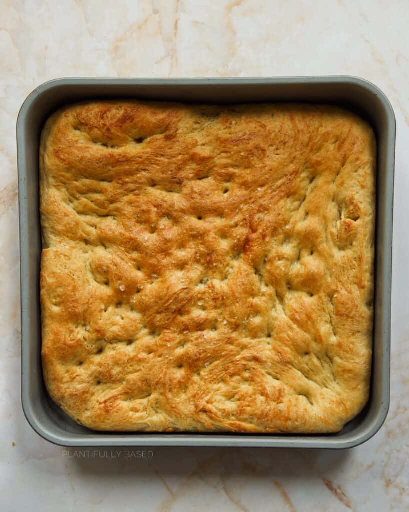 dough after baking