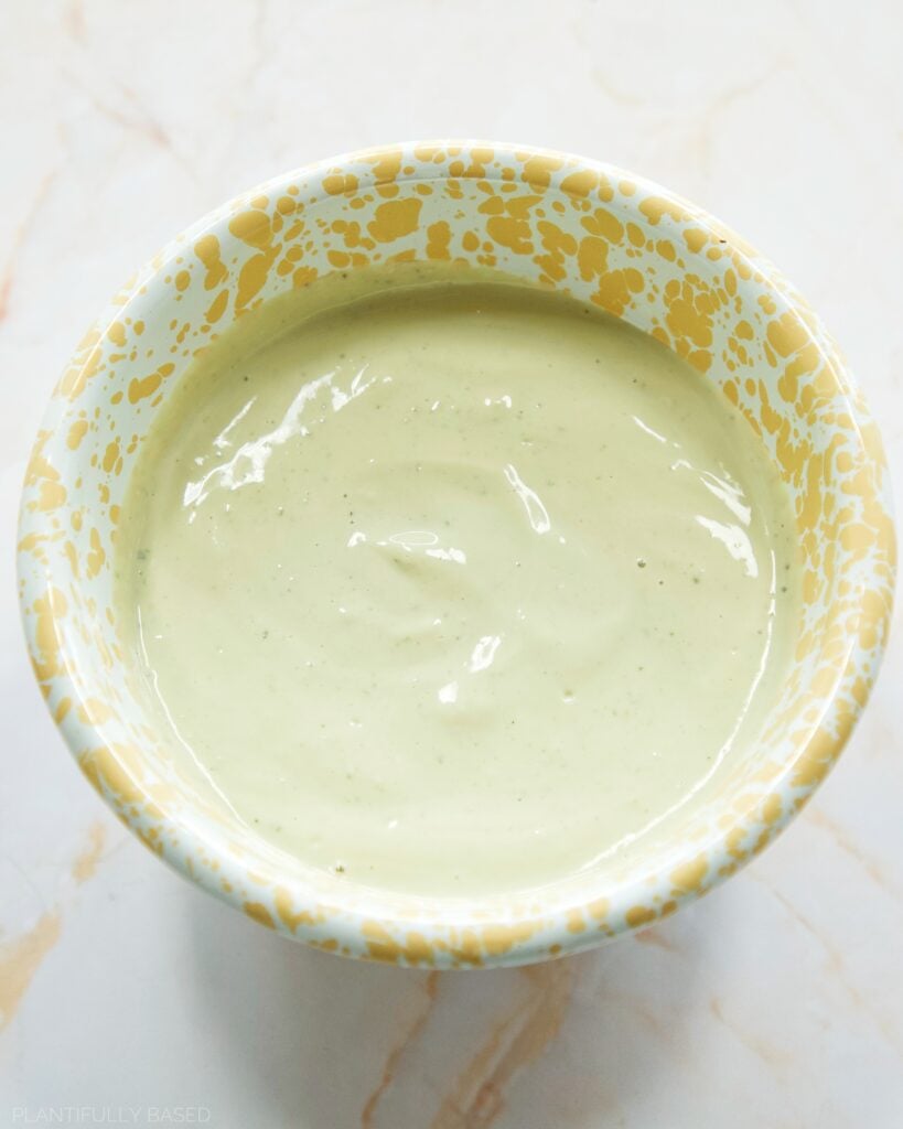 whipped basil tofu cream cheese