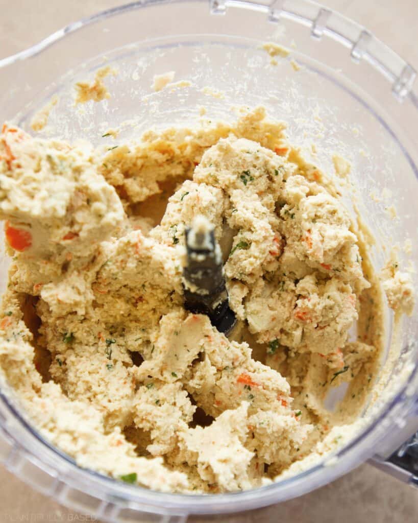 ingredients in food processor
