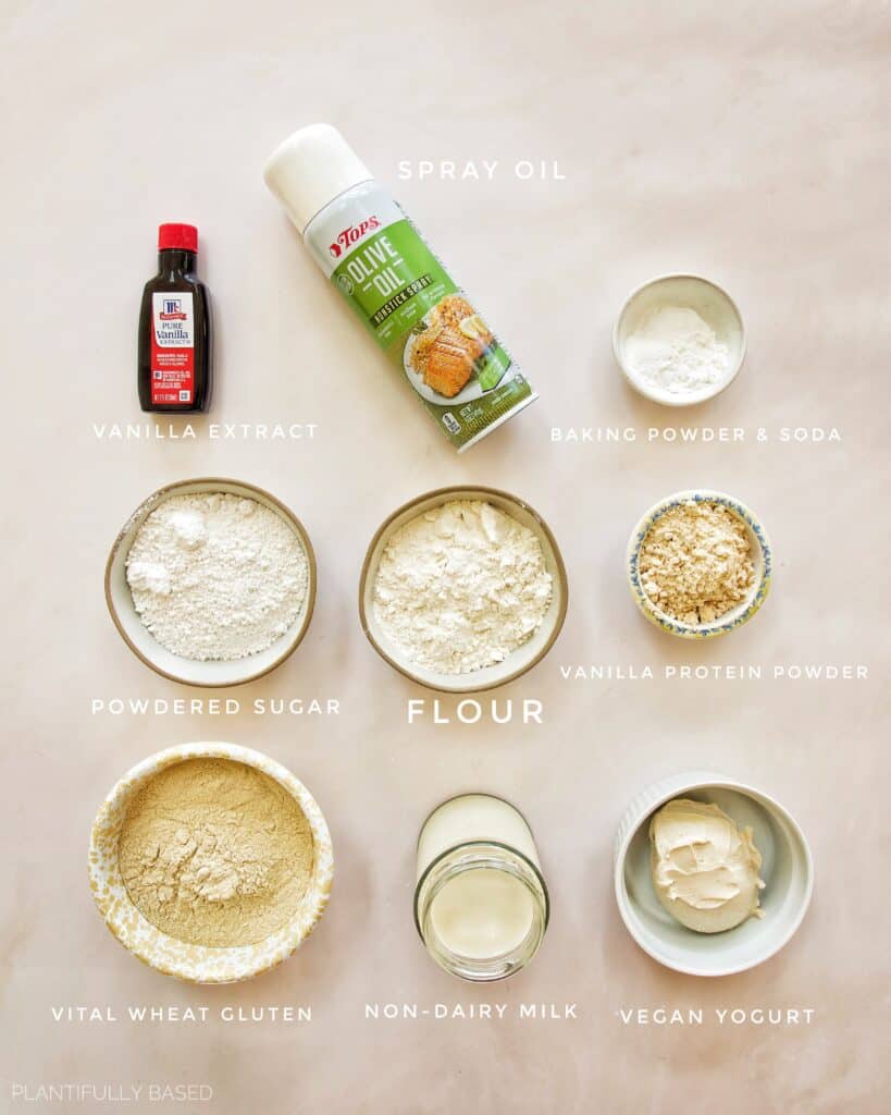 ingredients for high protein donut holes
