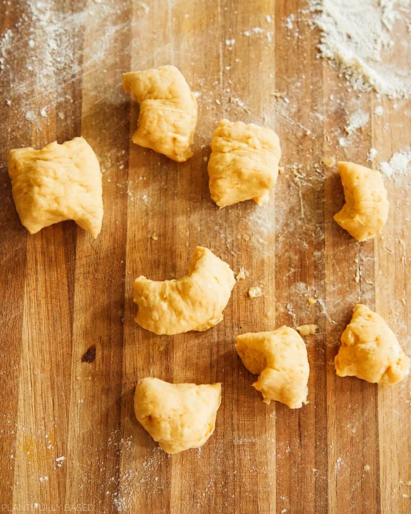 Homemade Butternut Squash Gnocchi