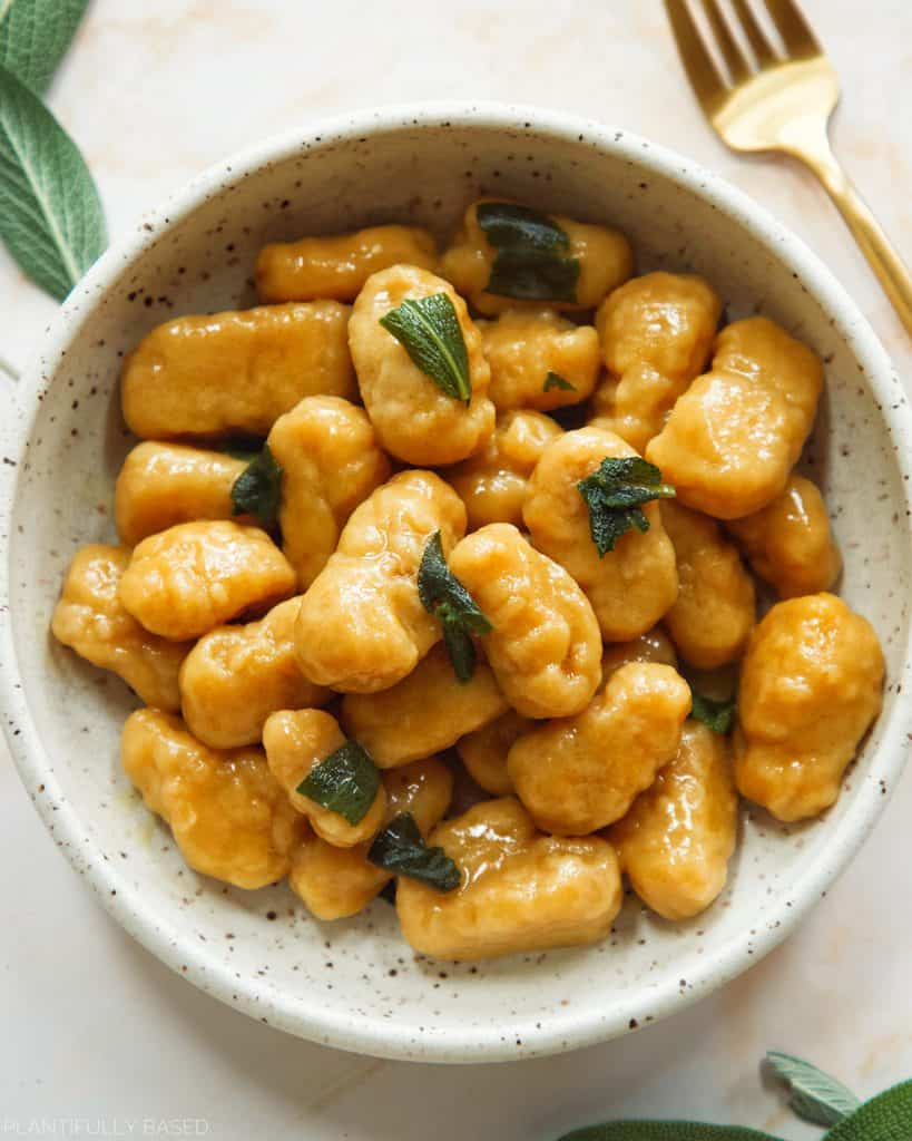 Homemade Butternut Squash Gnocchi