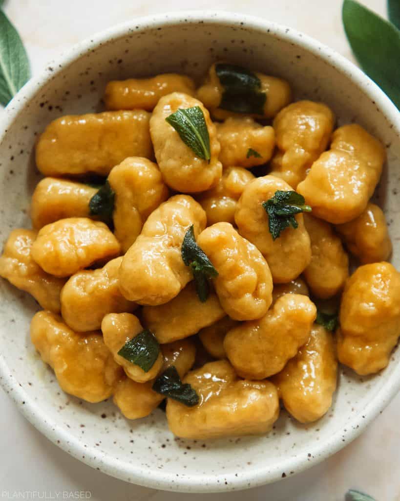 Homemade Butternut Squash Gnocchi